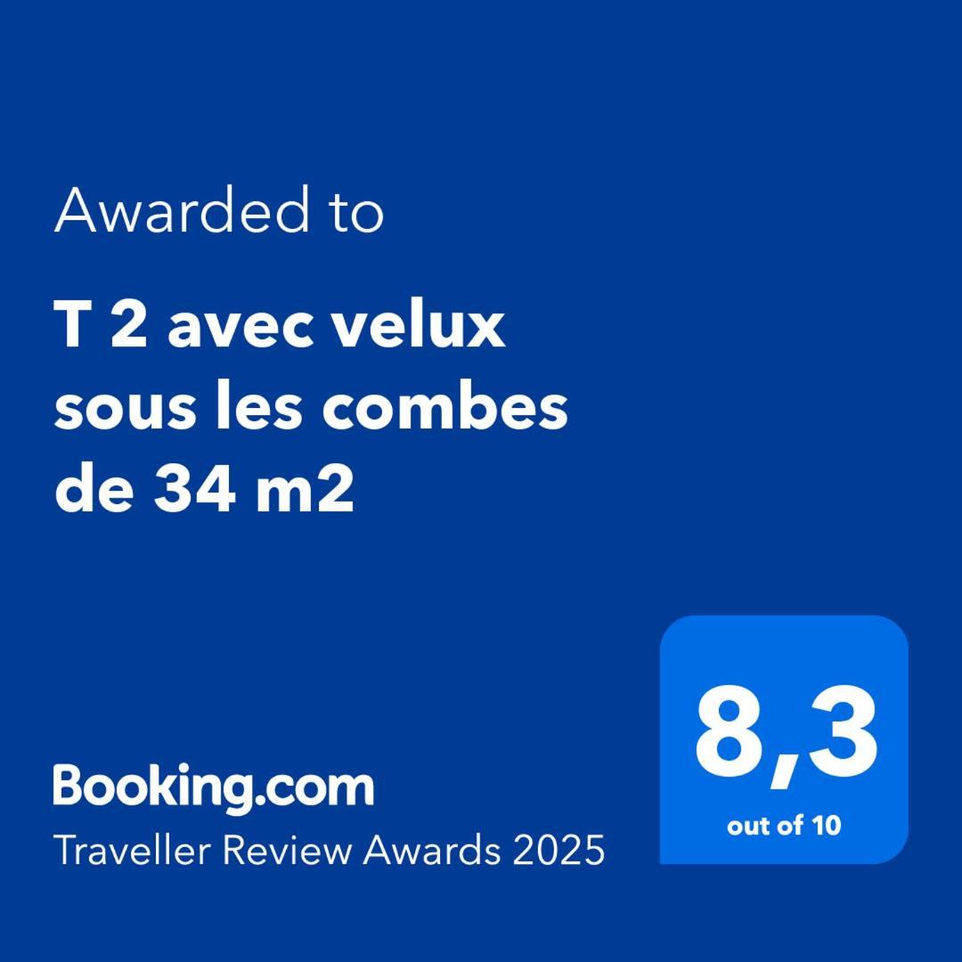 شقة T 2 Avec Velux Sous Les Combes De 34 M2 لا لوند-ليه-مور المظهر الخارجي الصورة